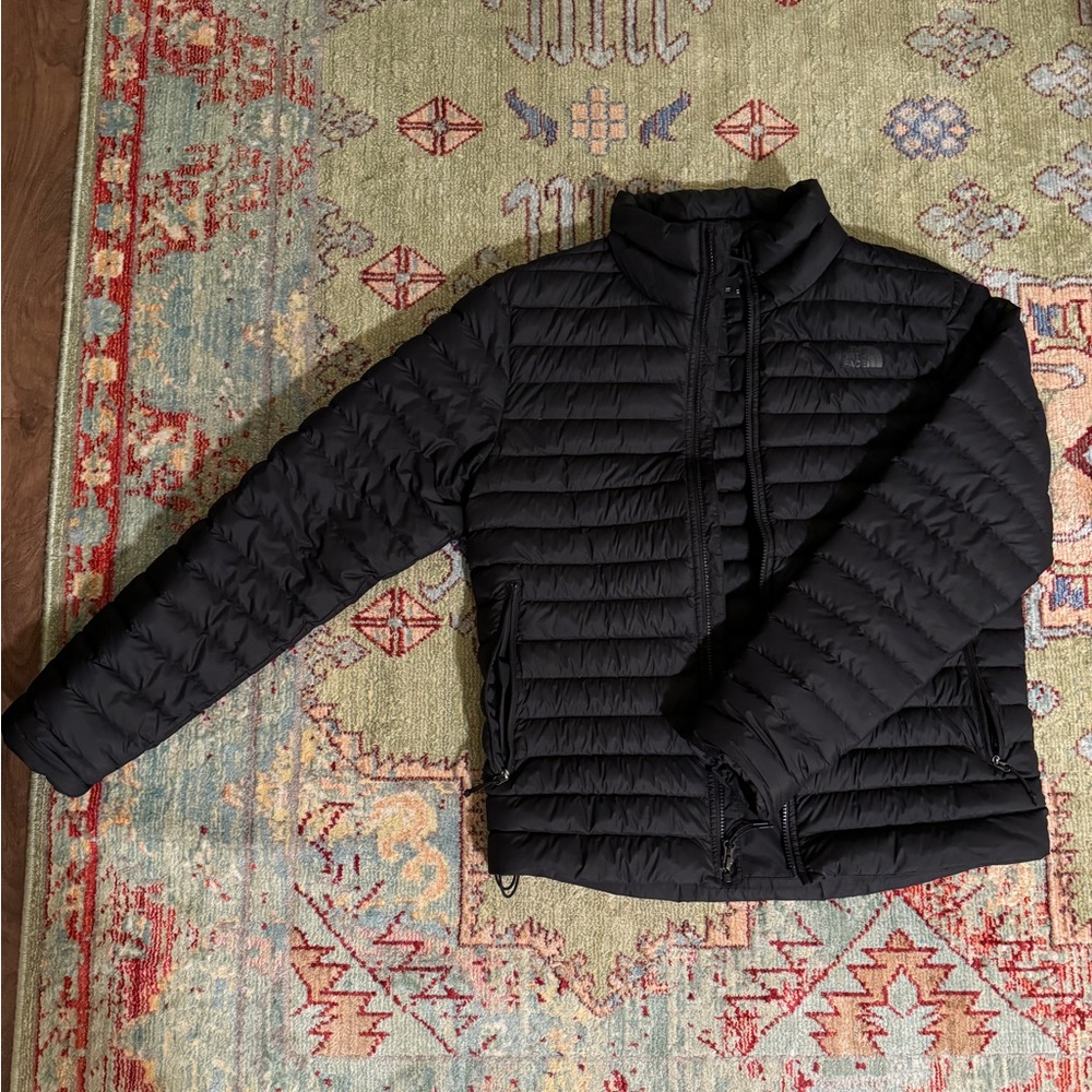 Men’s Black North Face Puffy Jacket